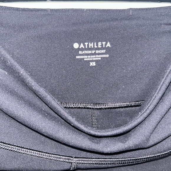 Athleta Elation 8” Shorts Black Size XS - Picture 5 of 5